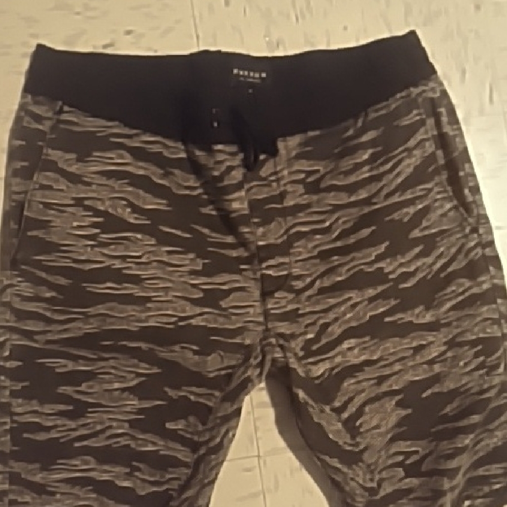 PacSun Black and Tan Patterned Joggers